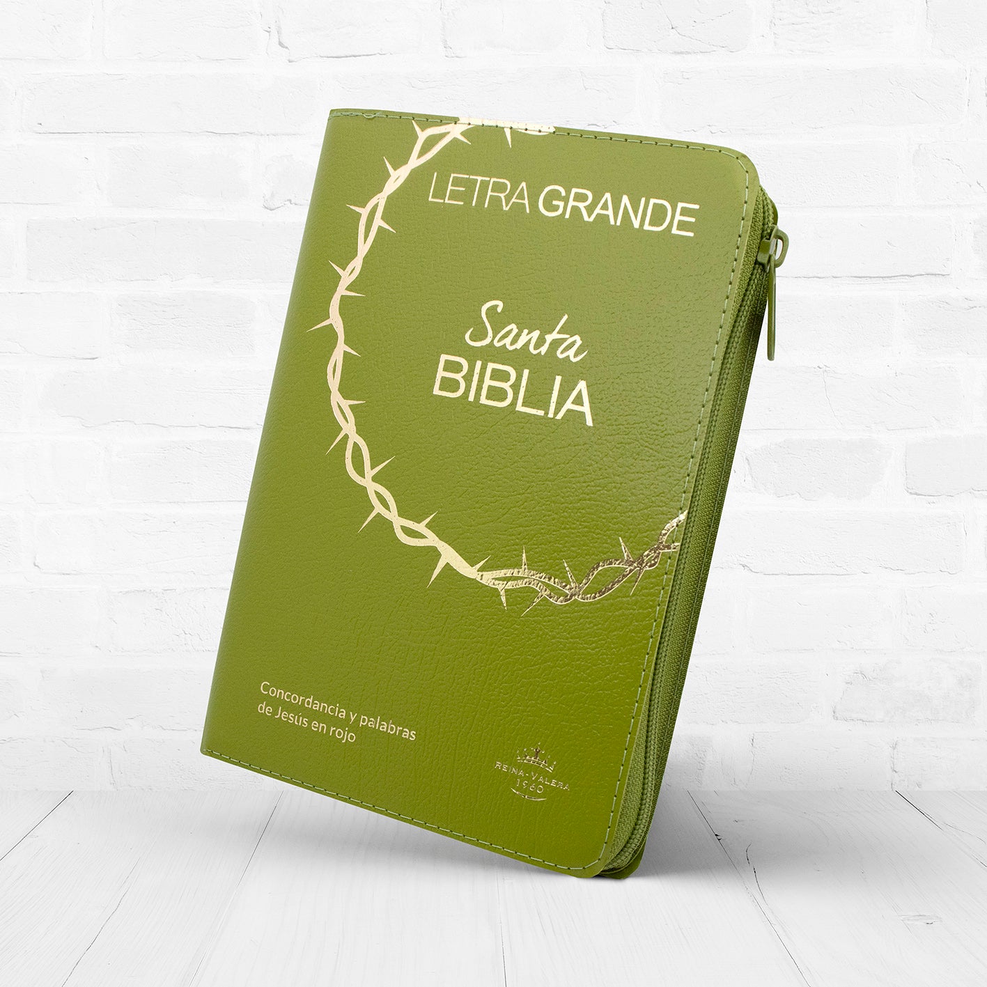 Biblia RVR1960 Letra Grande 12 puntos con estuche e índice