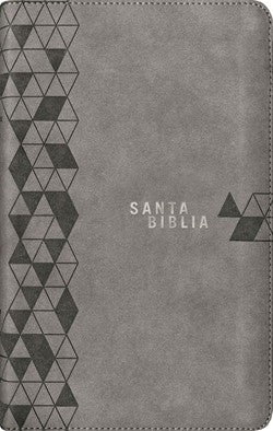 Santa Biblia NTV gris, Edición zíper