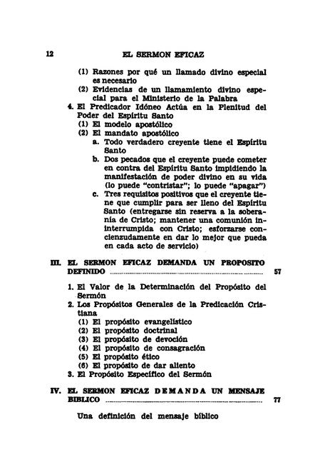 El Sermón Eficaz