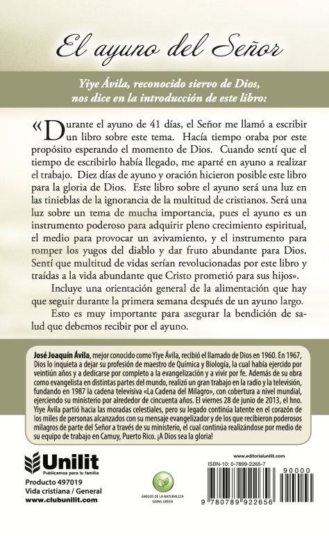 El ayuno del señor | Serie Favoritos