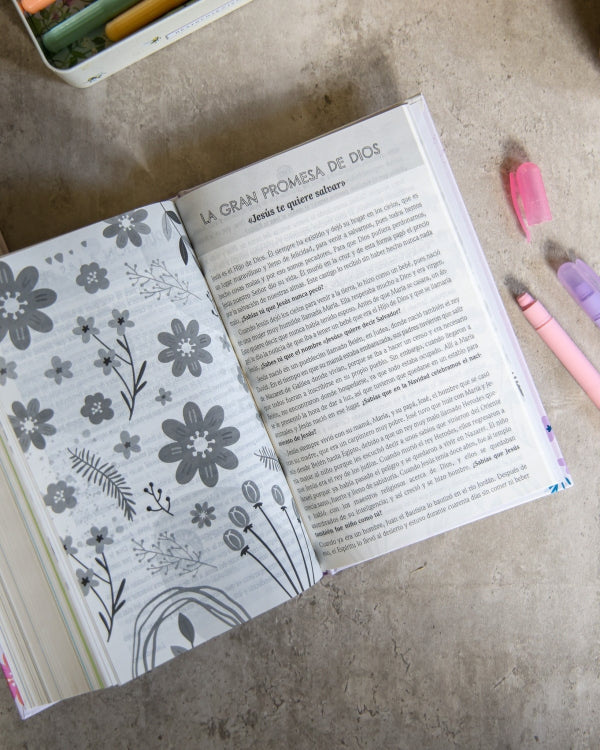 Biblia de Promesas para niñas NTV