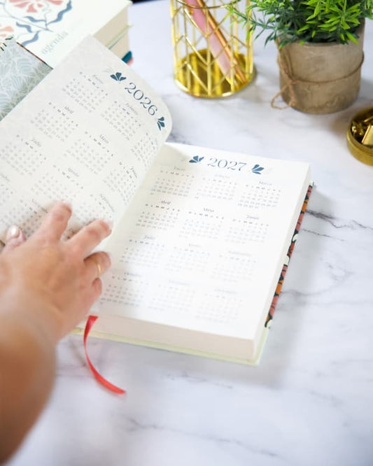 Agendas 2026 Mujeres - Flor