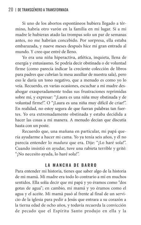 DE TRANSGÉNERO A TRANSFORMADA