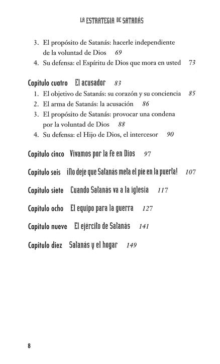 La estrategia de Satanás