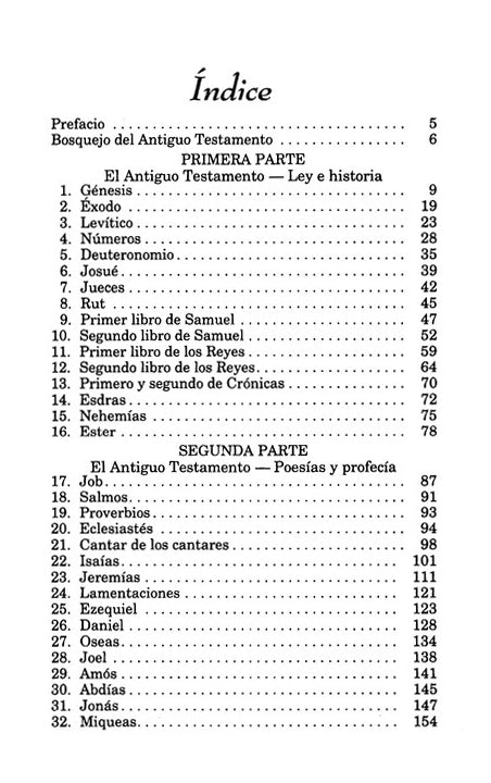 A través de la Biblia
