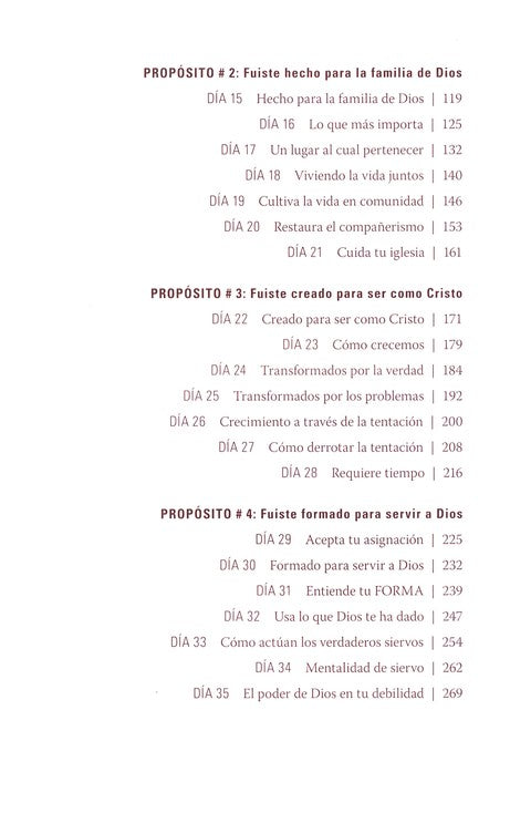 Una vida con propósito : ¿Para qué estoy aquí en la tierra?