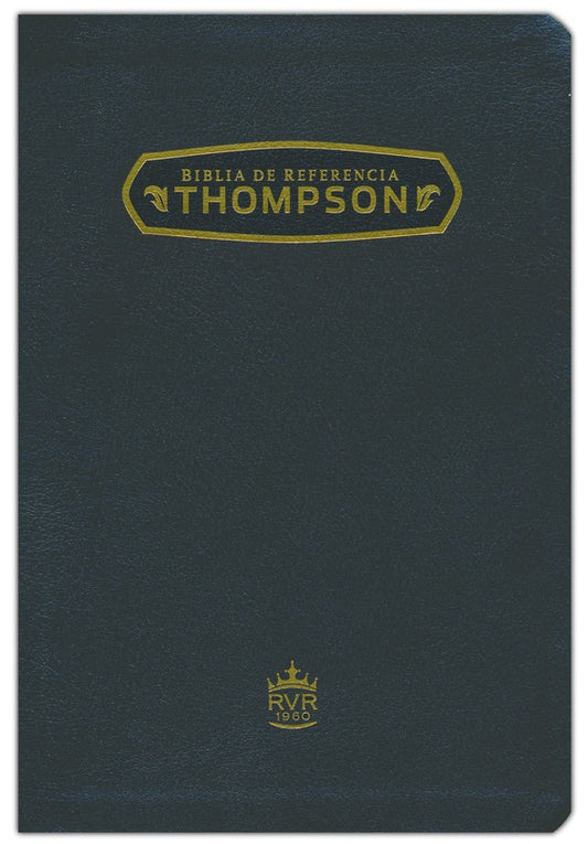 RVR 1960 Biblia de Referencia Thompson, Imitación Piel Negra