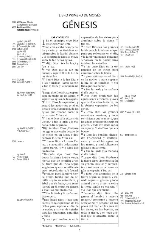 RVR 1960 Biblia de Referencia Thompson, Imitación Piel Negra