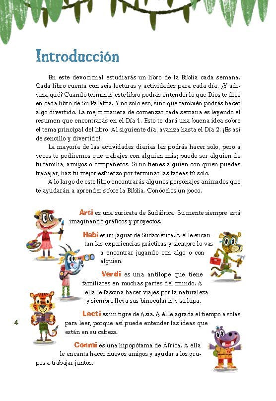 Busca y explora – Devocionales para niños