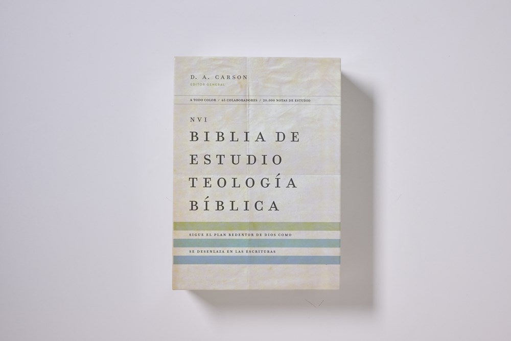 NVI Biblia de Estudio Teología Bíblica, Imitación Piel Café