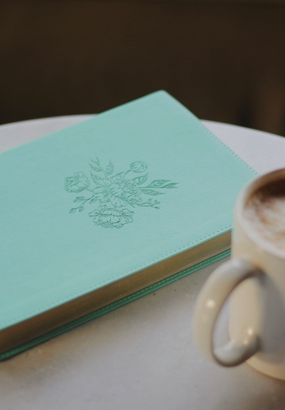 NVI Biblia de la Mamá Ocupada, Imitación piel Turquesa