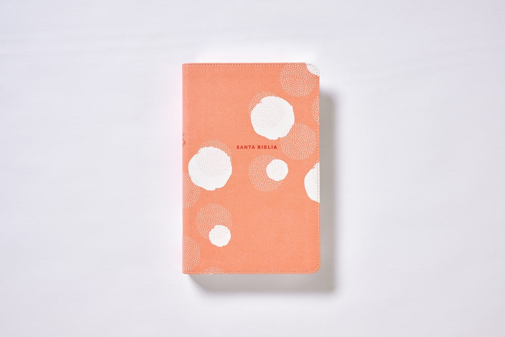 NBLA, Biblia de Estudio para Jóvenes, Piel fabricada, Color durazno