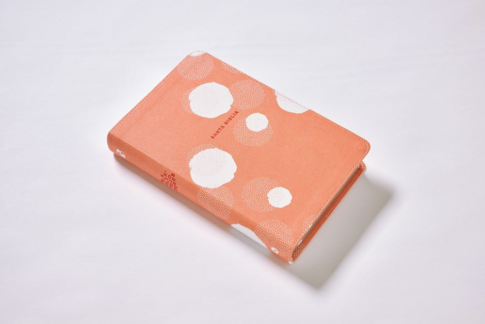 NBLA, Biblia de Estudio para Jóvenes, Piel fabricada, Color durazno