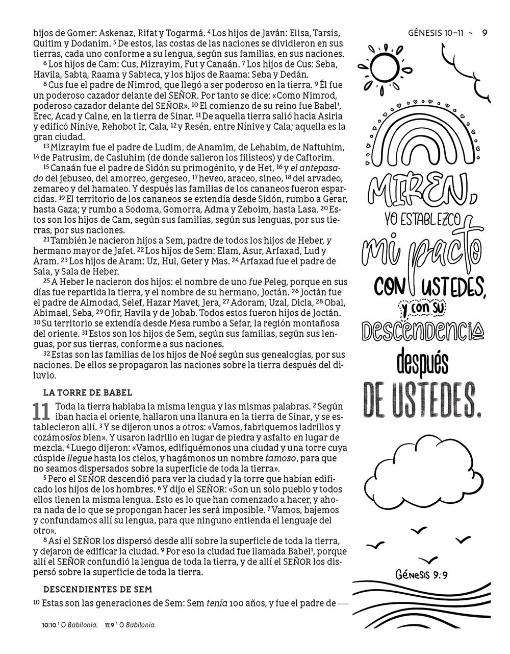 NBLA Biblia Edición Artística Ilustrada, Tapa Dura/Tela, Rosado