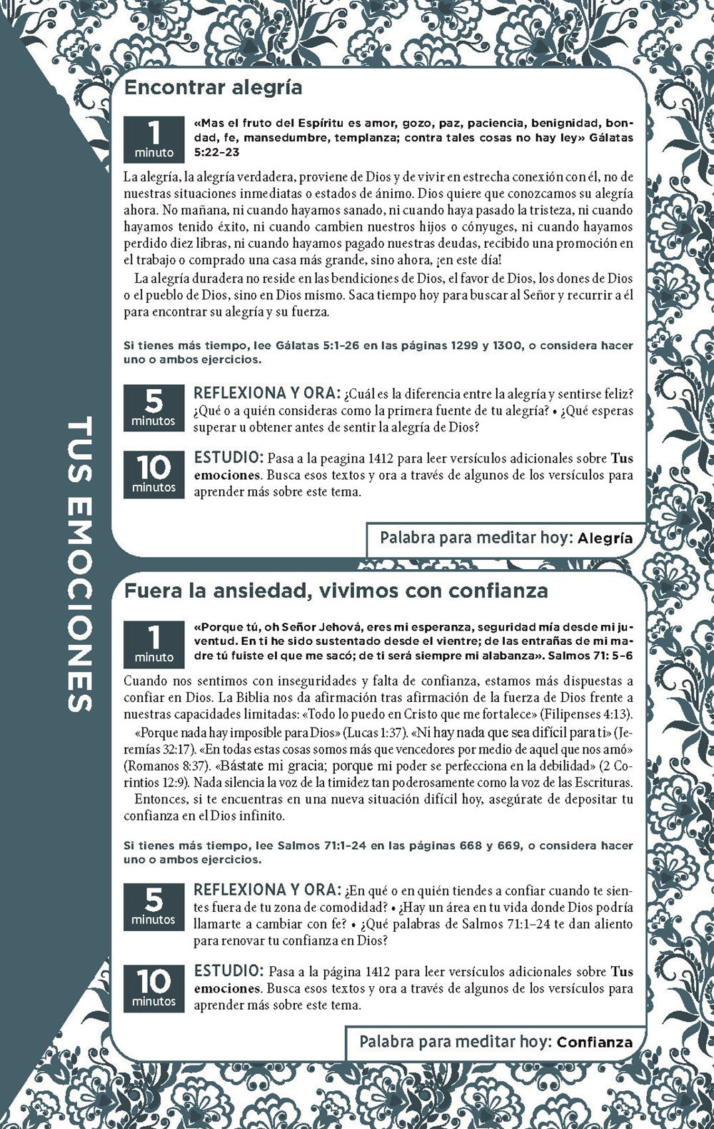 Reina Valera 1960 Biblia de la Mamá Ocupada, Piel italiana, Magenta