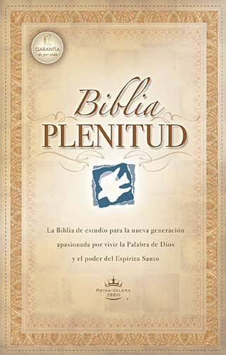 RVR 1960 Biblia Plenitud, Piel Fabricada Negro con Índice