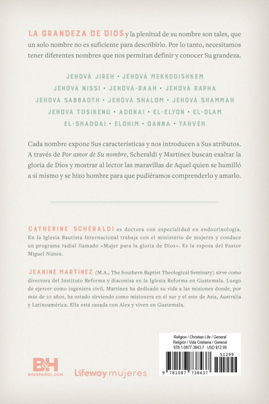 Por amor de su nombre