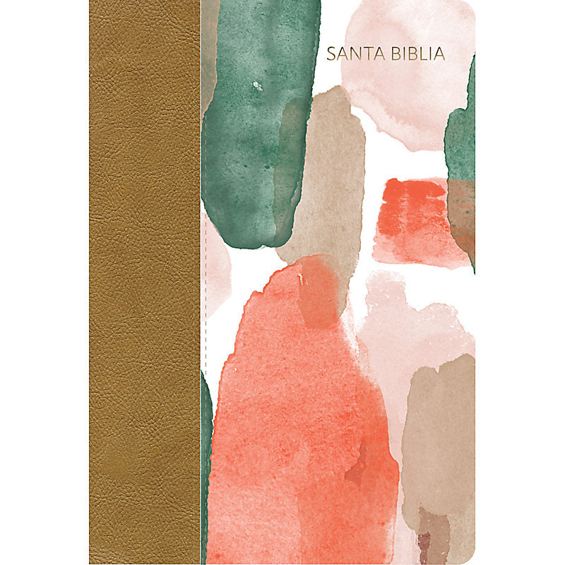 RVR 1960 Biblia Letra Grande Tamaño Manual multicolor, símil piel