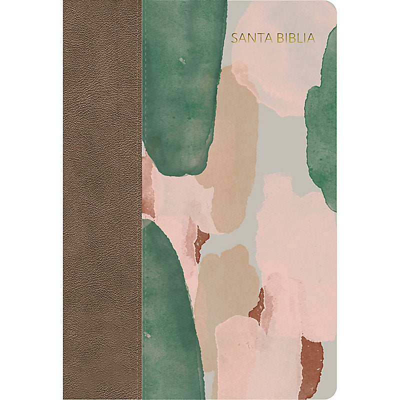 NVI Biblia Letra Grande Tamaño Manual multicolor, símil piel