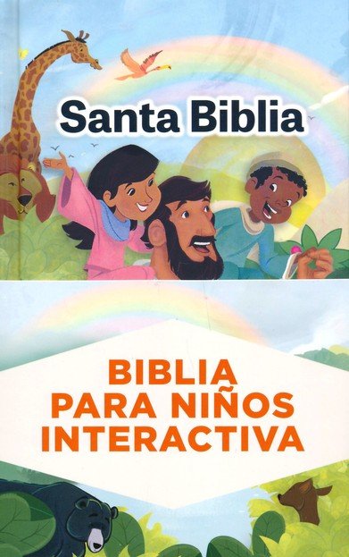 RVR 1960 Biblia para niños interactiva, tapa dura