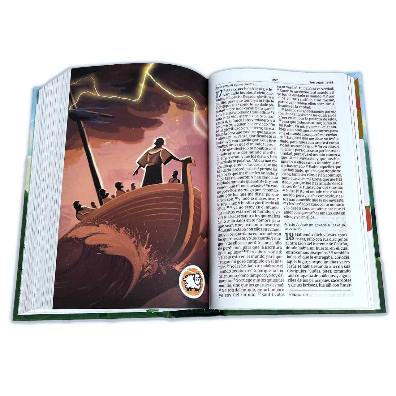 RVR 1960 Biblia para niños interactiva, tapa dura