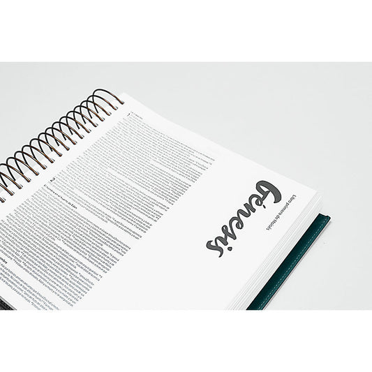 RVR 1960 Biblia para ilustrar, verde símil piel