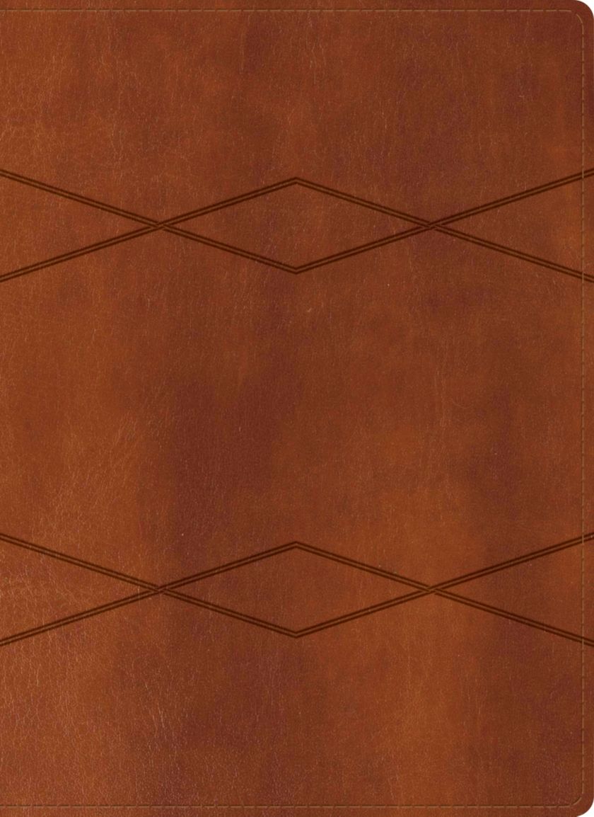 RVR 1960 Biblia de estudio Holman, café símil piel