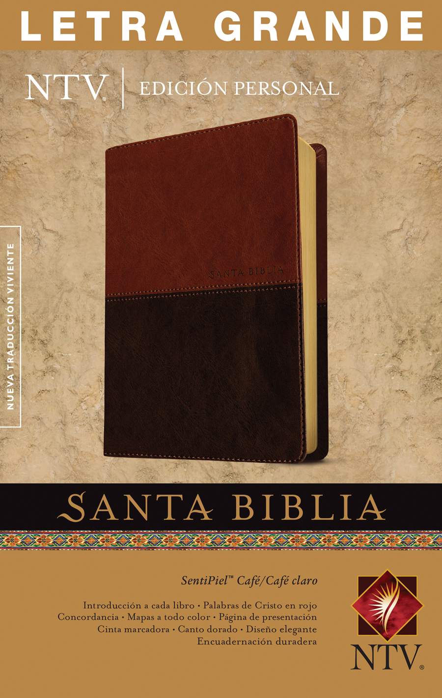 Santa Biblia NTV, Edición personal, letra grande