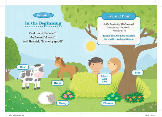 Biblia Di y Ora : Primeras palabras, historias y oraciones