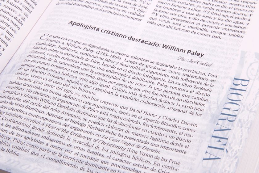 Biblia de Estudio de Apologética, tapa dura