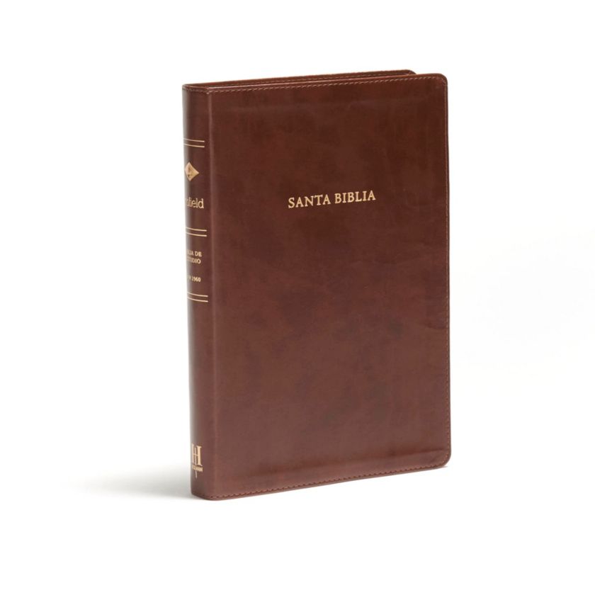 RVR 1960 Biblia de Estudio Scofield, Chocolate imitación piel