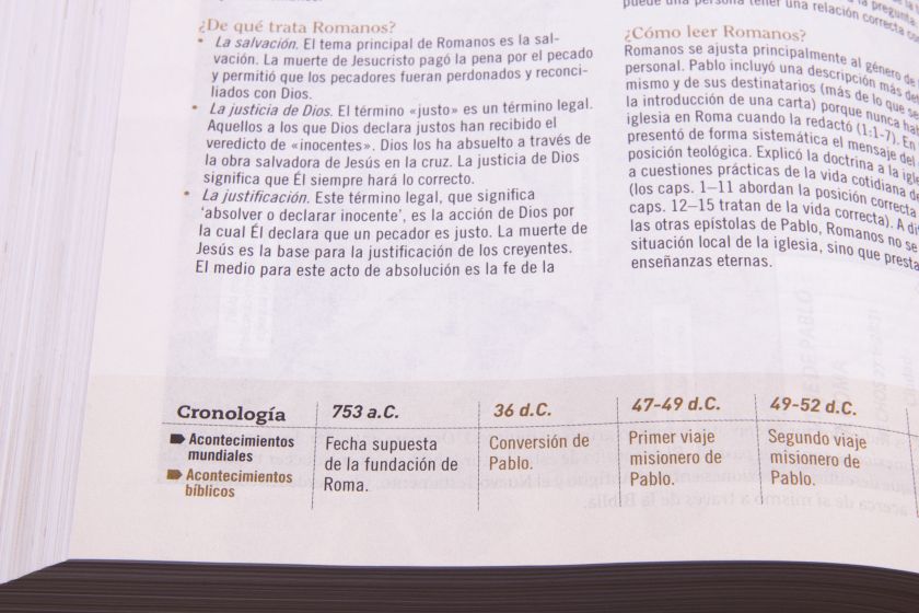RVR 1960 Biblia de estudio para mujeres, azul floreado tela impresa con índice