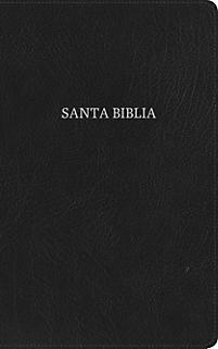 RVR 1960 Biblia Ultrafina, negro piel fabricada