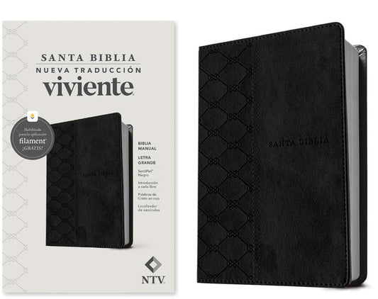 Biblia manual NTV, letra grande con Filament