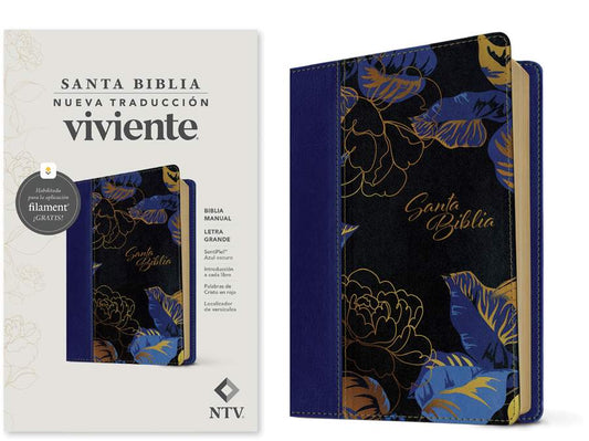 Biblia manual NTV, letra grande con Filament