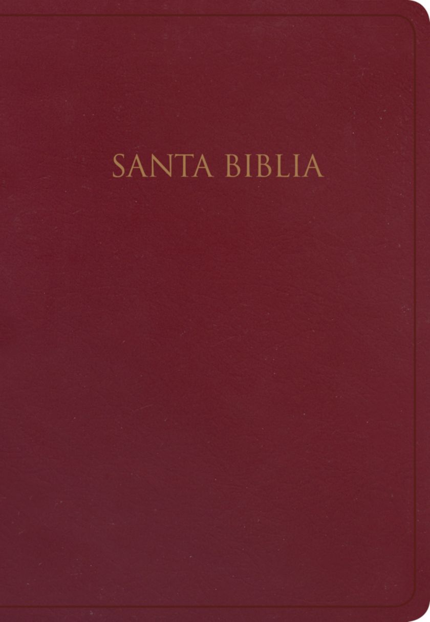 RVR 1960 Biblia para regalos y premios, borgoña imitación piel