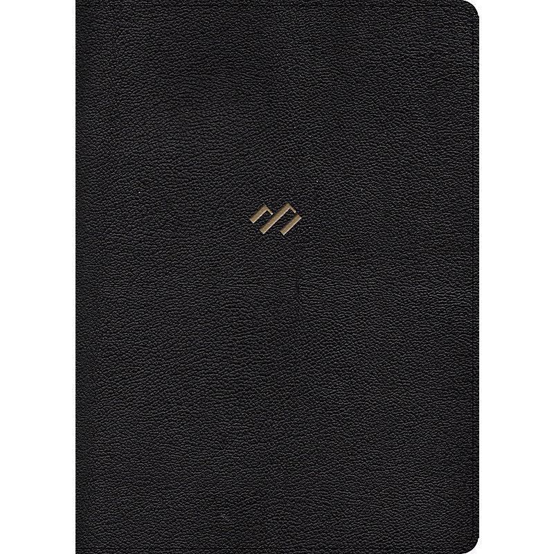 RVR 1960 Biblia temática de estudio, negro piel genuina
