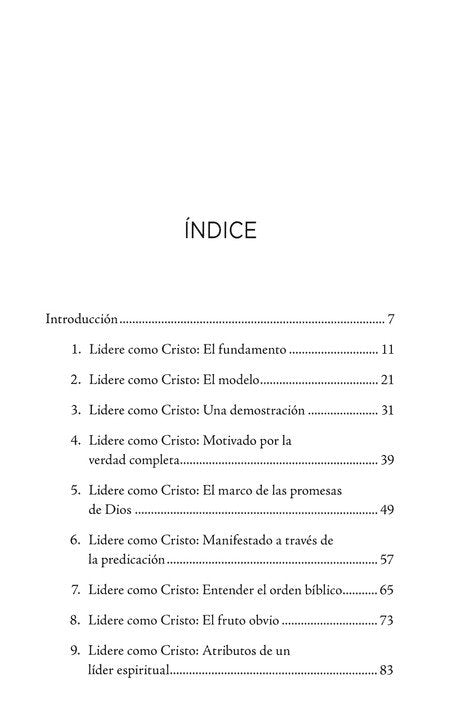 Lidere como Cristo
