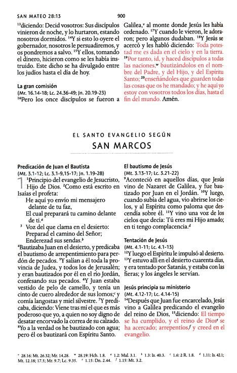 BIBLIA RVR1960 TAMAÑO MANUAL LETRA GRANDE - CRUZ Y CORONA | NOMBRES DE DIOS