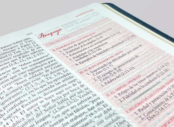 RVR Biblia de Estudio Matthew Henry