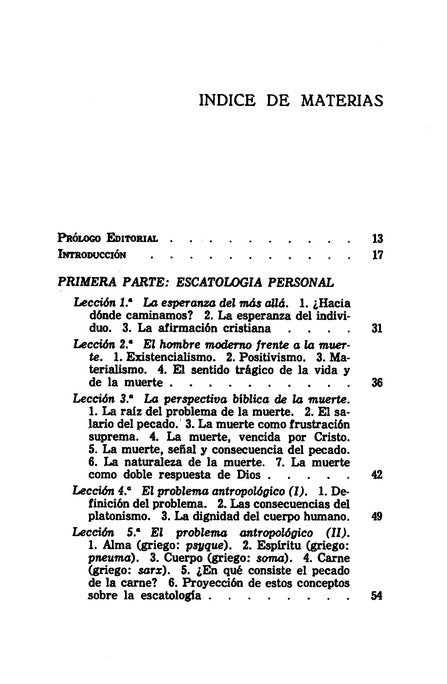 Escatología Final de los Tiempos