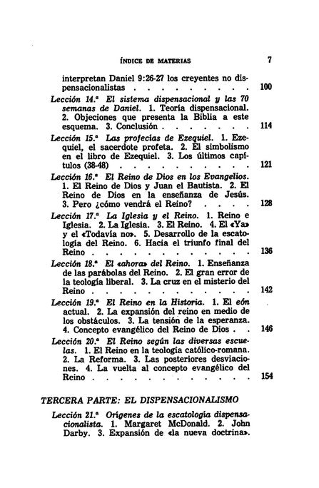 Escatología Final de los Tiempos