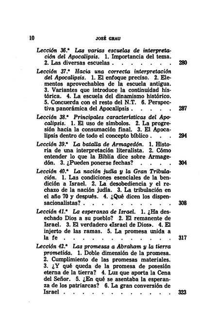 Escatología Final de los Tiempos