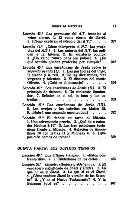 Escatología Final de los Tiempos