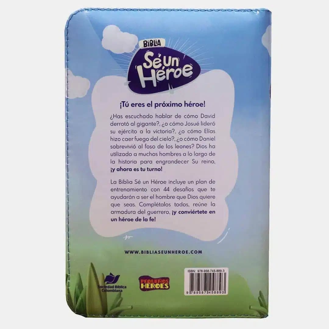Biblia para niños sé un Héroe (TLA)