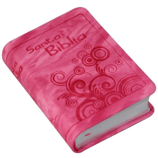 Biblia RVR 1960 Biblia mini de bolsillo – Fucsia