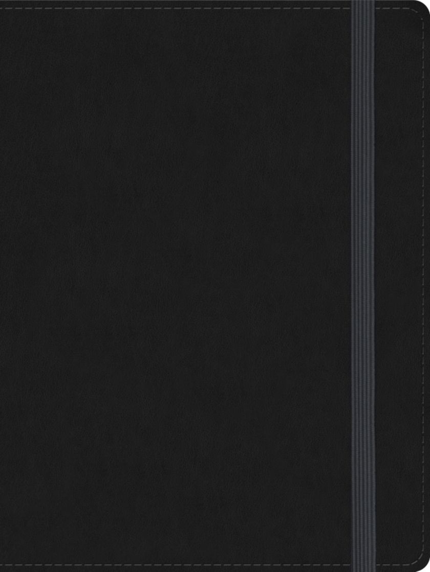 RVR 1960 Biblia de apuntes tamaño personal, negro tapa dura