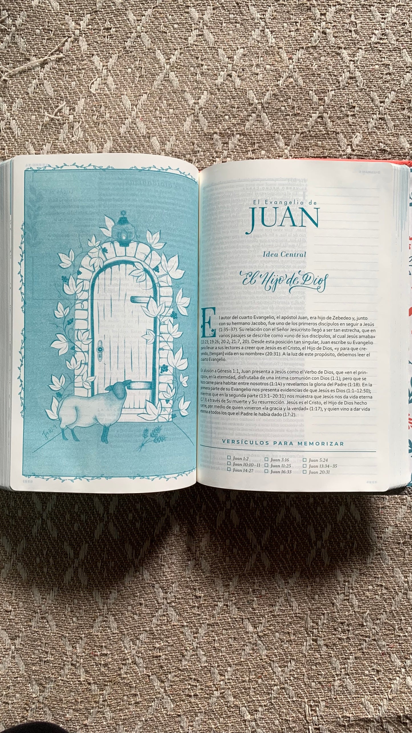 RVR 1960 Biblia devocional Mujer Verdadera - duotono coral