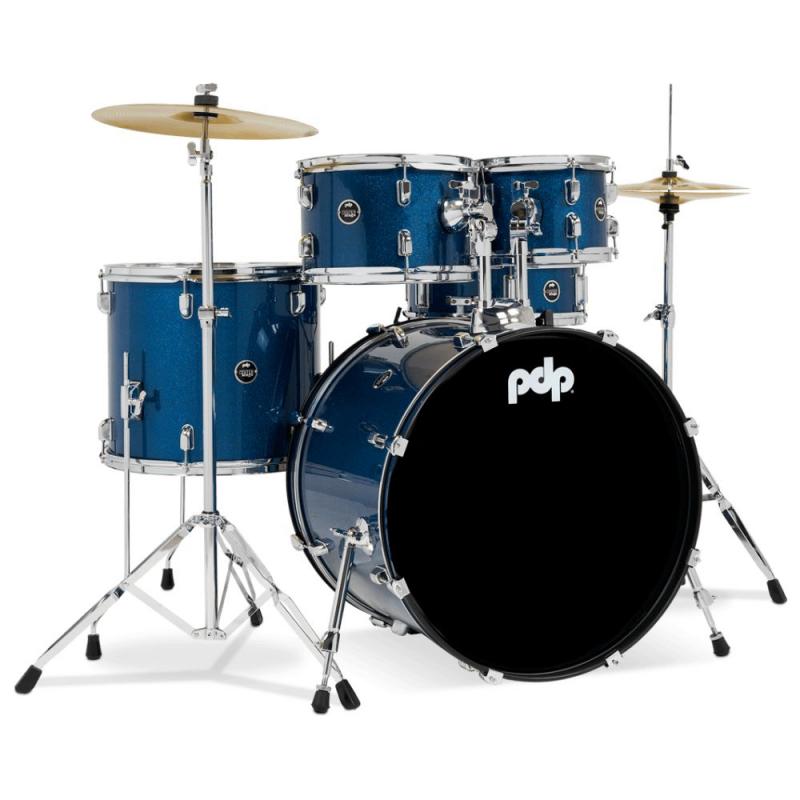 BATERIA COMPLETA PDP CENTER STAGE ROYAL BLUE SPARKLE