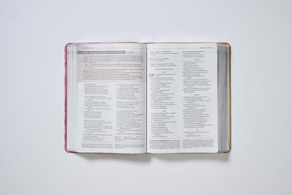 RVR 1960 Biblia De Estudio Para La Mujer - Imitación Piel Rosa Floral